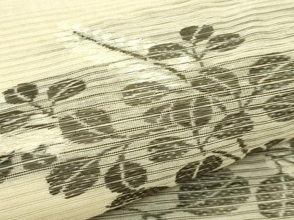 平和屋着物＊夏物　アンティーク　大正ロマン　丸帯　引き抜き帯　萩　正絹　逸品　CABJ1722rv