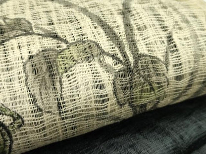 平和屋着物＊夏物　太鼓柄袋帯　作家物　櫛織　手描き　鳥獣戯画　正絹　逸品　CABJ1727rv