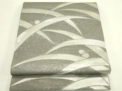 平和屋着物＊夏物　六通柄　京袋帯　露芝文　銀糸　正絹　逸品　CABJ1745rv