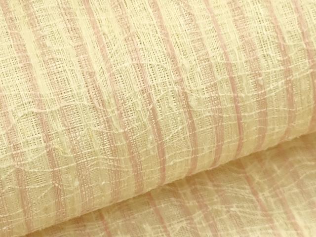 平和屋着物＊夏物　全通柄袋帯　間道　正絹　逸品　CABJ1746rv