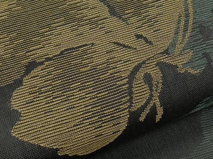 平和屋着物＊夏物　六通柄　本袋帯　七野上布　花蝶文　麻　逸品　CABJ1747rv