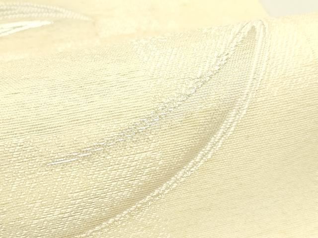 平和屋着物＊夏物　太鼓柄袋帯　抽象文　金銀糸　正絹　逸品　CABJ1748rv
