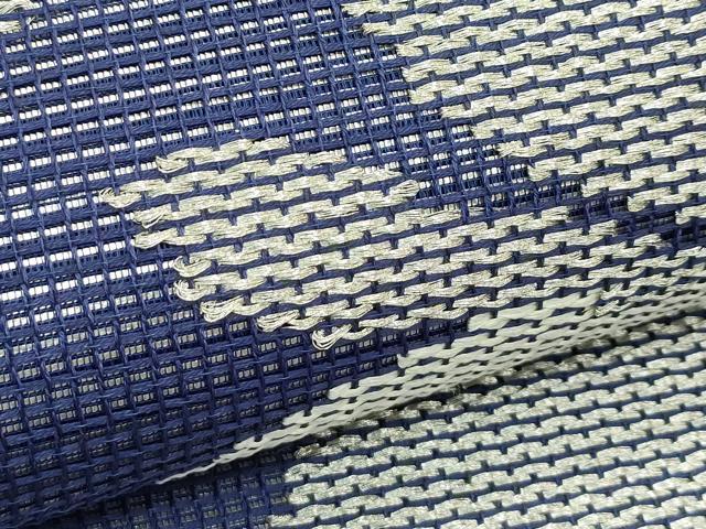 平和屋着物＊夏物　六通柄袋帯　杜若　金銀糸　正絹　逸品　CABJ1773rv