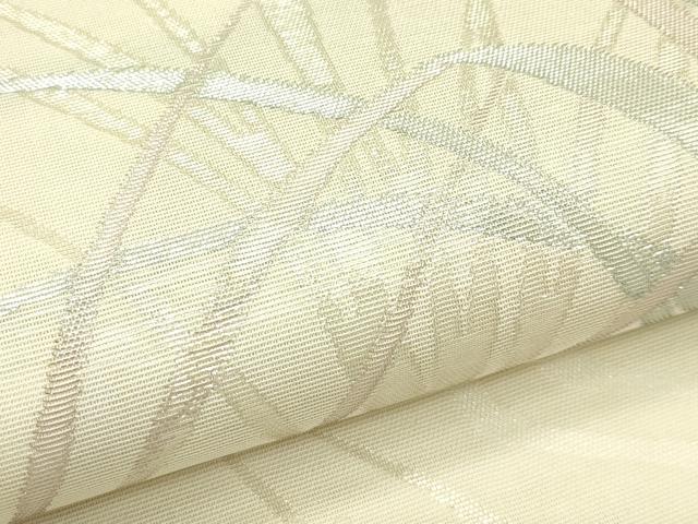 平和屋着物＊夏物　六通柄袋帯　流水草木文　正絹　逸品　CABJ1776rv