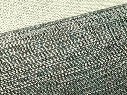 平和屋着物＊夏物　全通柄袋帯　横段文　銀糸　正絹　逸品　CABJ1785rv