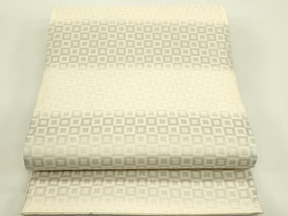 平和屋着物＊夏物　両面　六通柄袋帯　草花文　正絹　逸品　CABJ1786rv