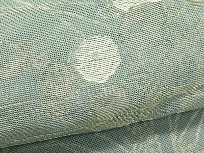 平和屋着物＊夏物　六通柄袋帯　秋草文　金糸　正絹　逸品　CABJ1788rv
