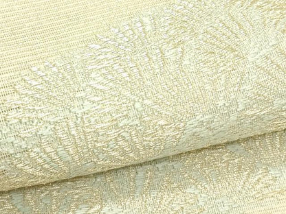 平和屋着物＊夏物　六通柄袋帯　松葉　金銀糸　正絹　逸品　未使用　CABJ1793rv
