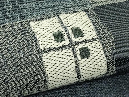 平和屋着物＊夏物　六通柄袋帯　幾何学文様　正絹　逸品　CABJ1795rv