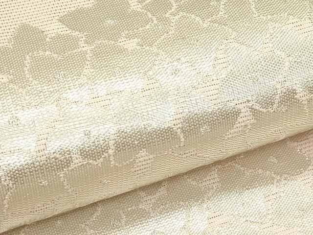 平和屋着物＊夏物　六通柄袋帯　紫陽花　銀糸　正絹　逸品　CABJ1817rv