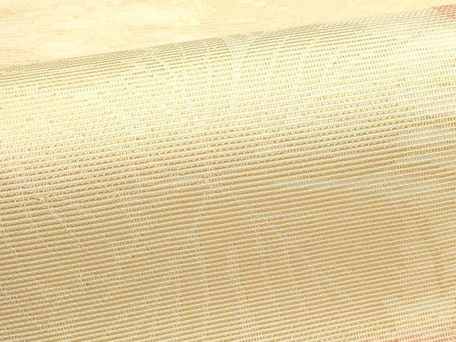 平和屋着物＊夏物　全通柄　本袋帯　葡萄蔦の葉文　金糸　正絹　逸品　CABJ1837rv