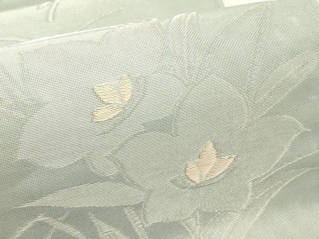 平和屋着物＊夏物　六通柄袋帯　桔梗　銀糸　正絹　逸品　未使用　CABJ1856rv