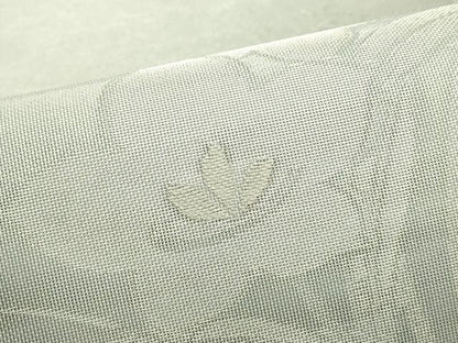 平和屋着物＊夏物　六通柄袋帯　桔梗　銀糸　正絹　逸品　未使用　CABJ1856rv