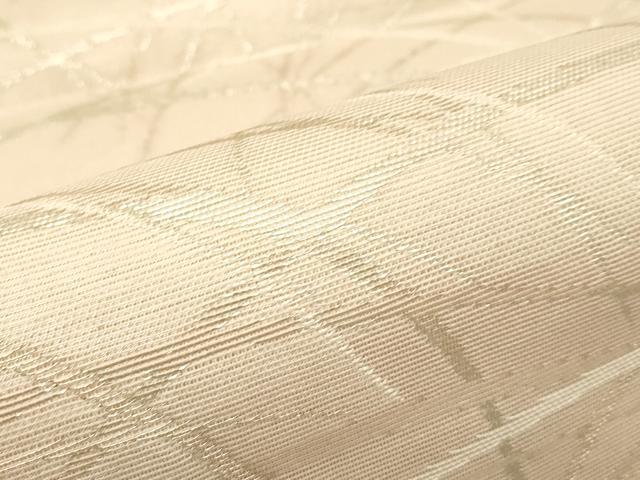 平和屋着物＊夏物　六通柄袋帯　芝草文　金銀糸　正絹　逸品　CABJ1864rv
