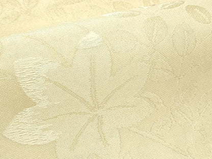 平和屋着物＊夏物　六通柄袋帯　秋草文　金糸　正絹　逸品　未使用　CABJ1877rv