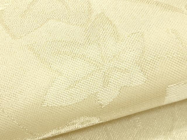 平和屋着物＊夏物　六通柄袋帯　秋草文　金糸　正絹　逸品　未使用　CABJ1877rv