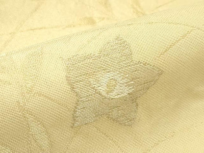 平和屋着物＊夏物　六通柄袋帯　桔梗　金銀糸　正絹　逸品　CABJ1886rv
