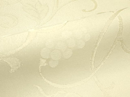 平和屋着物＊夏物　六通柄袋帯　葡萄唐草文　金糸　正絹　逸品　CABJ1887rv