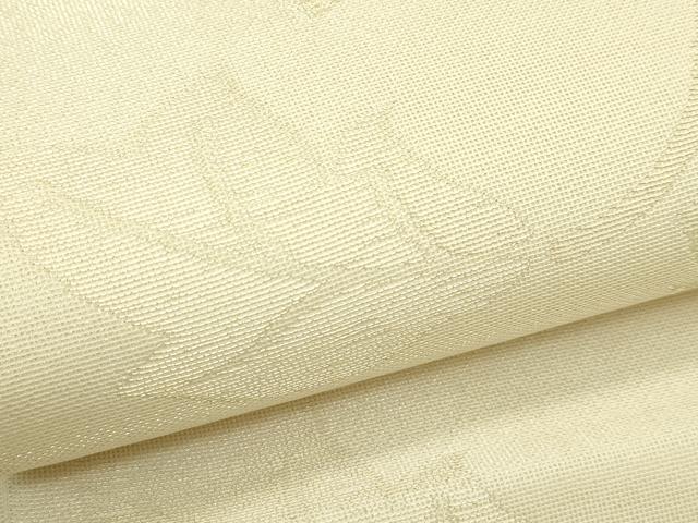 平和屋着物＊夏物　六通柄袋帯　葡萄唐草文　金糸　正絹　逸品　CABJ1887rv