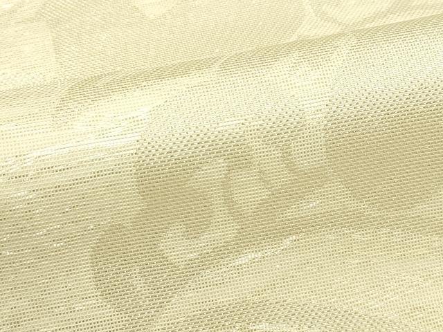 平和屋着物＊夏物　全通柄　本　千鳥立波文　銀糸　袋帯　正絹　逸品　CABJ1891rv