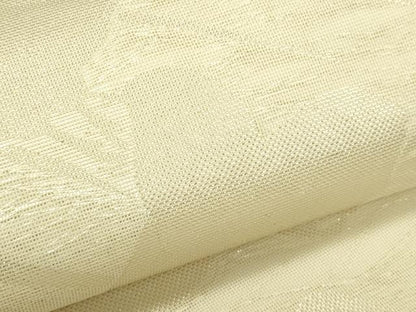 平和屋着物＊夏物　全通柄　本　千鳥立波文　銀糸　袋帯　正絹　逸品　CABJ1891rv