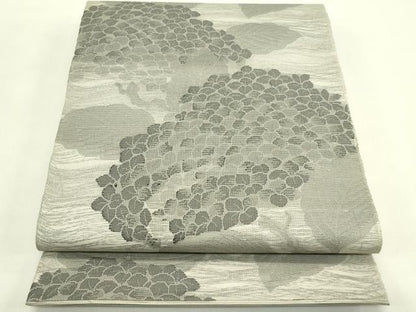 平和屋着物＊夏物　六通柄袋帯　紫陽花　正絹　逸品　CABJ1894rv