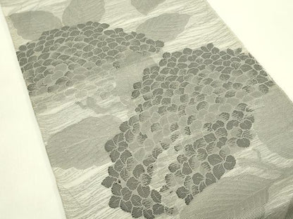 平和屋着物＊夏物　六通柄袋帯　紫陽花　正絹　逸品　CABJ1894rv