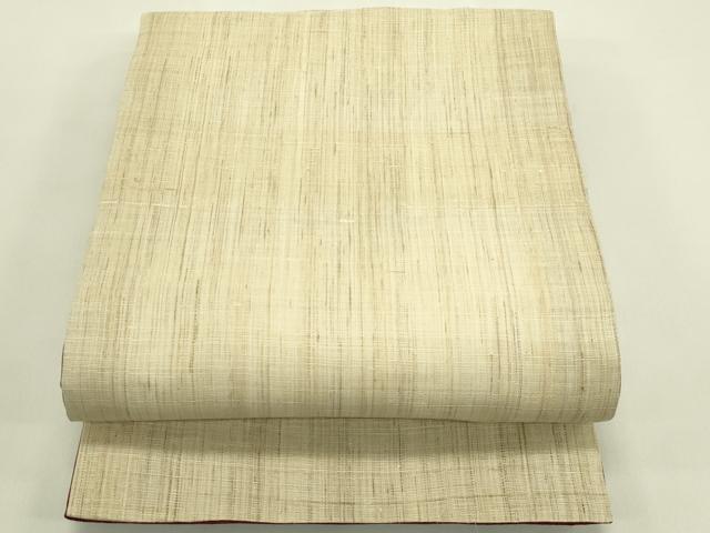 平和屋着物＊夏物　竺仙　両面　全通柄　京袋帯　麻　逸品　未使用　CABJ1895rv