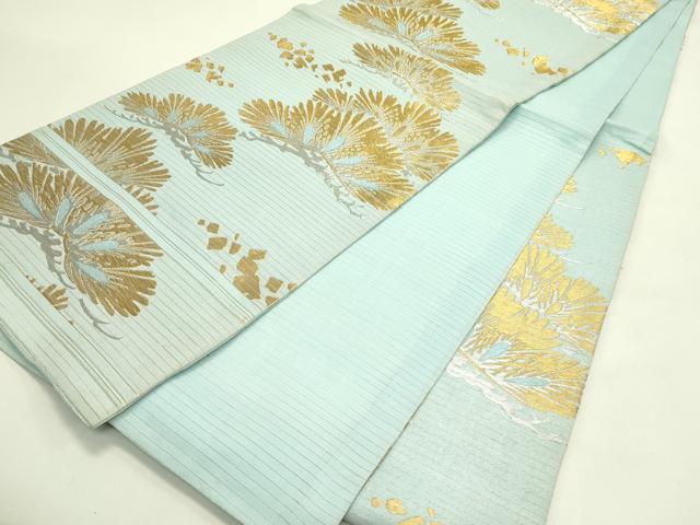 平和屋着物＊夏物　アンティーク　大正ロマン　六通柄　京袋帯　松　金銀糸　CABJ1902rv