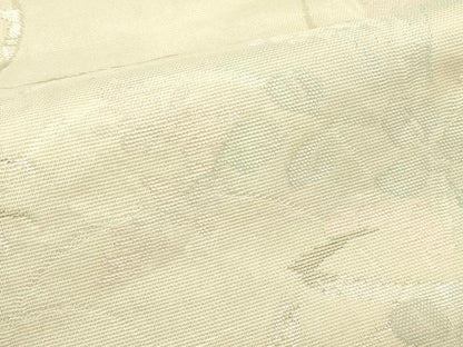 平和屋着物＊夏物　六通柄袋帯　花籠文　銀糸　正絹　逸品　CABJ1909rv