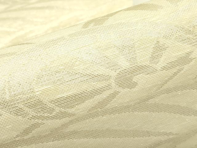 平和屋着物＊夏物　六通柄袋帯　片輪車　銀糸　正絹　逸品　CABJ1910rv