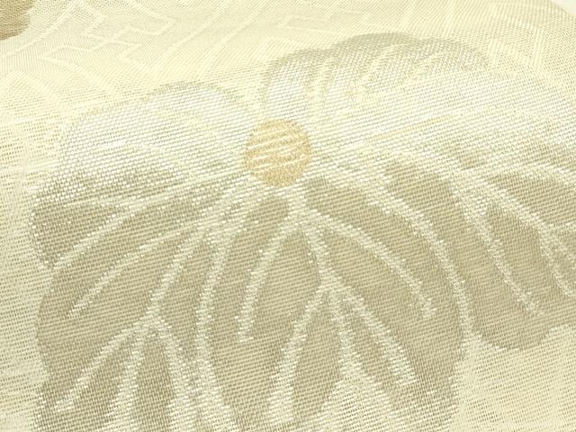 平和屋着物＊夏物　六通柄袋帯　楓　金銀糸　正絹　逸品　CABJ1914rv