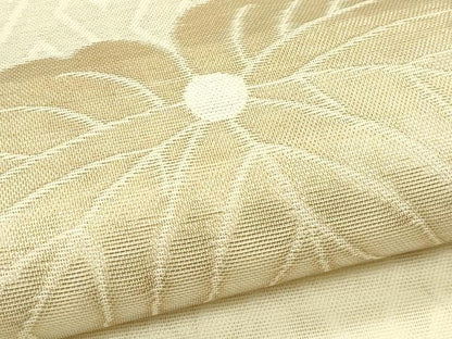 平和屋着物＊夏物　六通柄袋帯　楓　金銀糸　正絹　逸品　CABJ1914rv