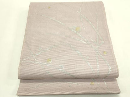 平和屋着物＊夏物　六通柄袋帯　露芝文　金銀糸　正絹　逸品　CABJ1915rv