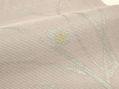 平和屋着物＊夏物　六通柄袋帯　露芝文　金銀糸　正絹　逸品　CABJ1915rv