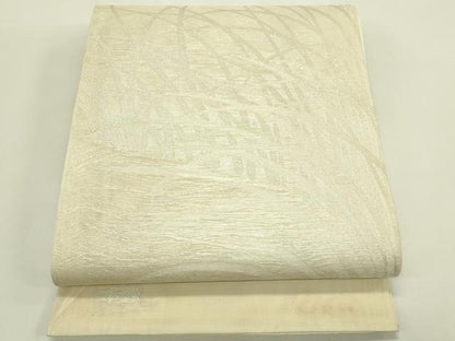 平和屋着物＊夏物　西陣の名門織元　いづくら謹製　六通柄　本袋帯　芝草文　銀糸　証紙付き　正絹　逸品　未使用　CABJ1918rv