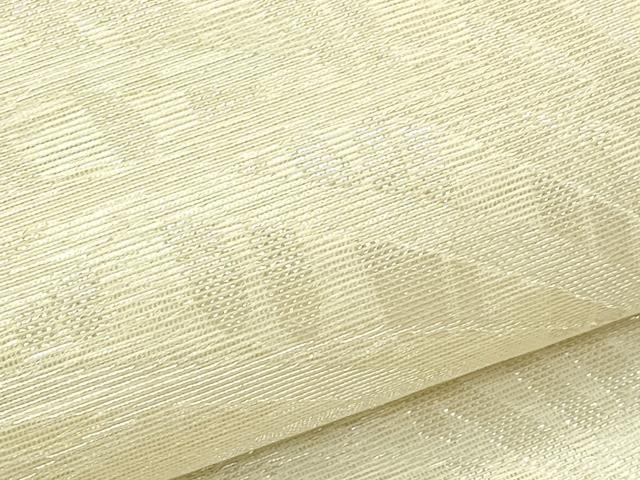 平和屋着物＊夏物　西陣の名門織元　いづくら謹製　六通柄　本袋帯　芝草文　銀糸　証紙付き　正絹　逸品　未使用　CABJ1918rv