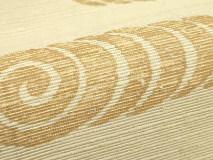 平和屋着物＊夏物　太鼓柄　京袋帯　金魚　正絹　逸品　CABJ1928rv