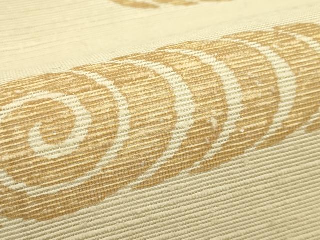 平和屋着物＊夏物　太鼓柄　京袋帯　金魚　正絹　逸品　CABJ1928rv
