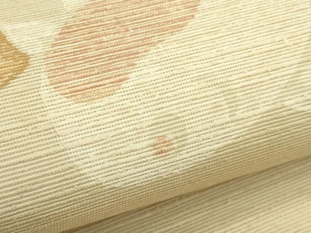 平和屋着物＊夏物　太鼓柄　京袋帯　金魚　正絹　逸品　CABJ1928rv
