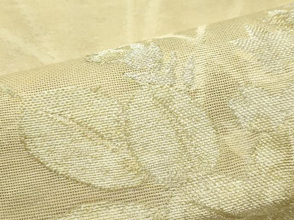 平和屋着物＊夏物　六通柄袋帯　萩　金銀糸　正絹　逸品　CABJ1941rv