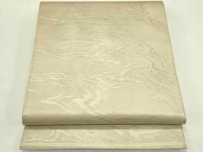 平和屋着物＊夏物　六通柄袋帯　霞文　金糸　正絹　逸品　CABJ1949rv