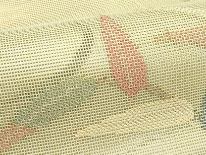 平和屋着物＊夏物　太鼓柄　本袋帯　流水草木文　金糸　正絹　逸品　CABJ1951rv