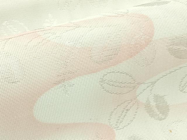 平和屋着物＊夏物　六通柄袋帯　萩　銀糸　CABJ1955rv