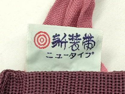 平和屋着物＊夏物　つけ帯　流水文　金銀糸　CABJ1965rv