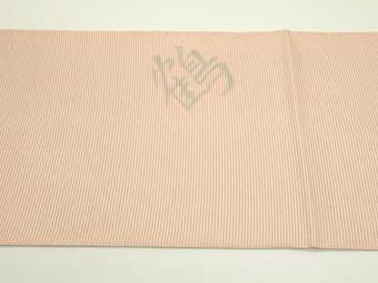 平和屋着物＊夏物　太鼓柄袋帯　鶴　正絹　逸品　CABJ1968rv