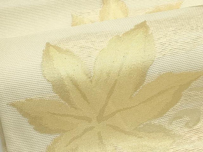 平和屋着物＊夏物　六通柄　京袋帯　竜田川　金糸　正絹　逸品　CABJ1969rv