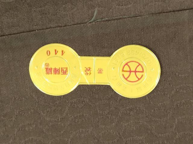 平和屋着物●西陣の名門　加納幸謹製　六通柄袋帯　丸文　金糸　証紙付き　共箱付き　正絹　逸品　CABJ2002dy