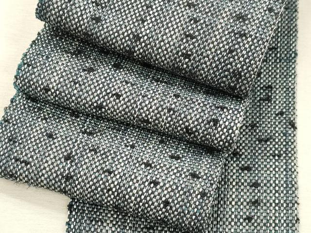平和屋着物●男性　角帯　髭紬　霞文　正絹　逸品　CABJ2013dy