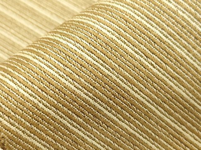 平和屋着物●男性　本場筑前博多織　両面　角帯　斜線文　正絹　逸品　未使用　CABJ2018dy